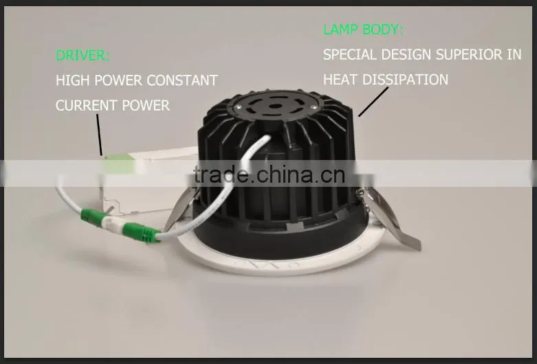 Hot Sale Popular IP44 5w-25w SMD & COB Waterproof led light downlight CE ROHS LED Down Light