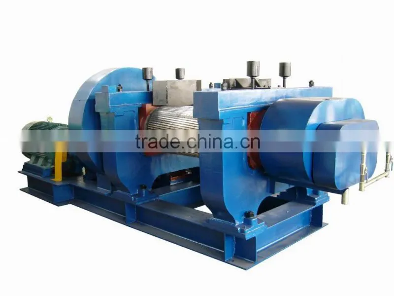 Two Roll Rubber Cracker Mill 22"