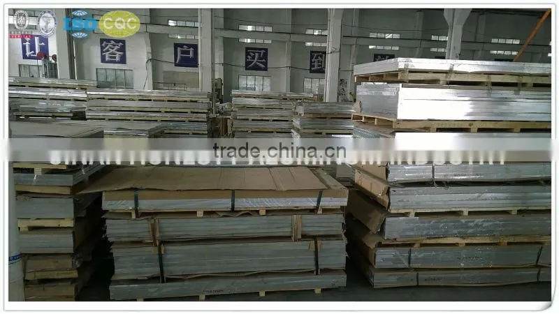 Heavy thickenss 2024 6061 7075 plain aluminum plate for ship