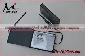 Fabric Cloth Linen DVD CD USB Business Card Box Album Folio
