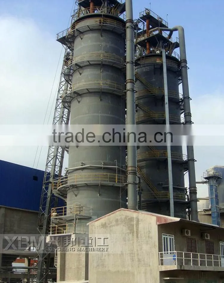 China lime calcination vertical kiln