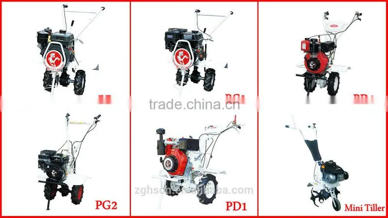 1WG3.6 diesel 6HP used cultivators economical land leveling tractors for sale walking tractor mini tractor prices