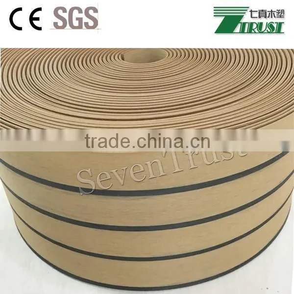 Synthetic pvc teak flooring, used for boat