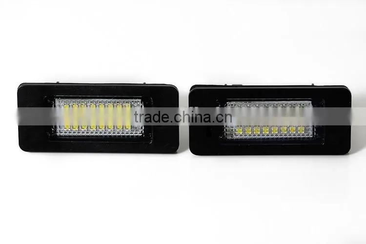 Best price guaranteed light up license plate DC12V-30V led license light for B mw 1,3,5 ,X series