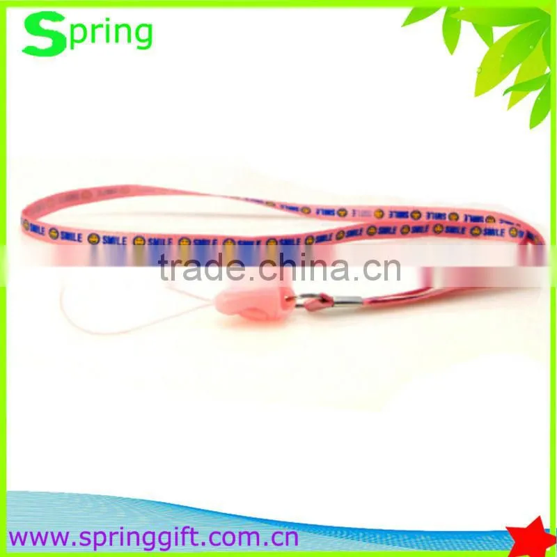oem mobile phone lanyard rope/custom neck hanger strap rope /ID card ribbon rope neck strap
