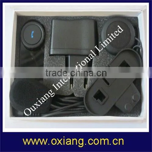 Bluetooth helmet headset motorcycle intercom waterproof, wireless intercom system
