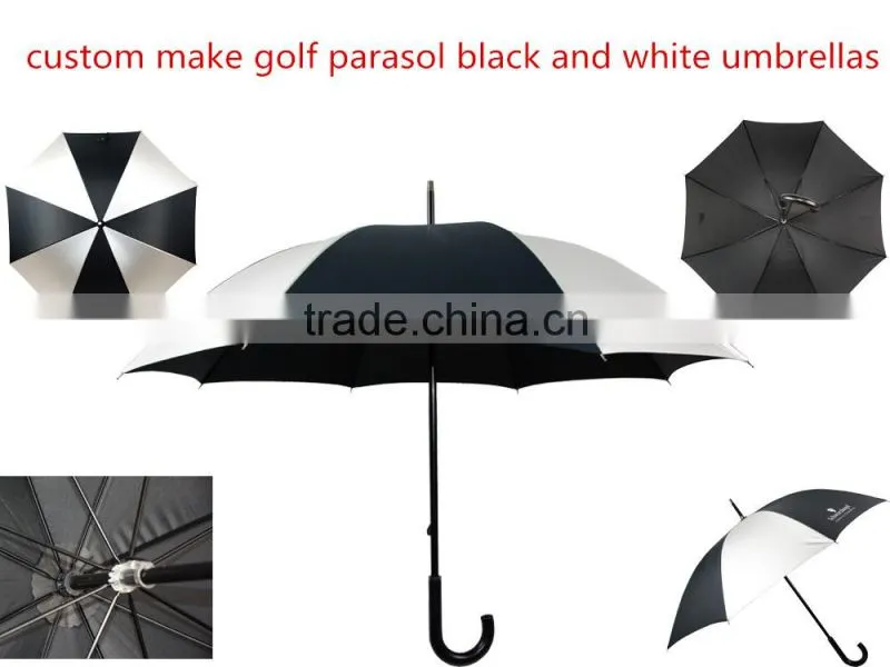 high quality automatic two color windproof and waterproof rain umbrella
