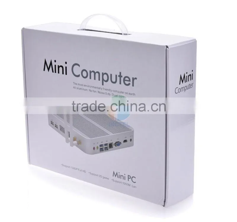 Fanless single board computer USB 3.0 Dual Gigabit 4 COM Auto Boot Intel Celeron C1037U 1.8G 1G RAM 32G SSD