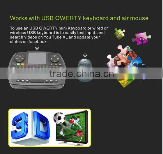 Hot selling dual core cpu XBMC playstore pre-installed 3D 1080p google chrome cast hdmi streaming media player