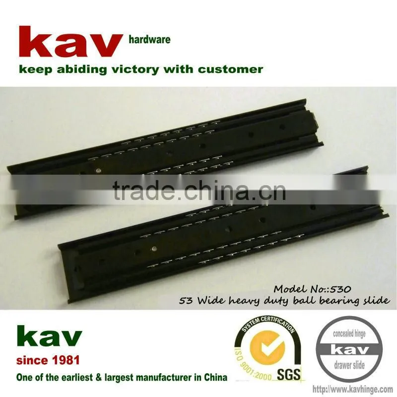 anti-tilt ball bearing heavy duty drawer slide for industry used drawer