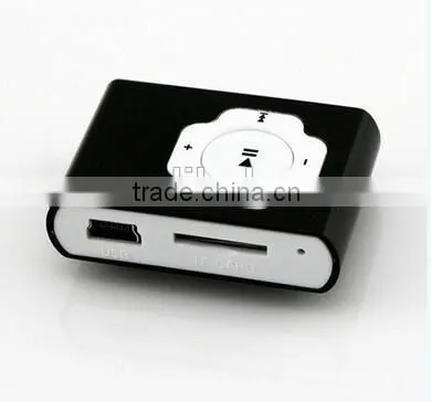 Cheap Price Mini Clip Mp3 Player With 2GB-32GB TF Card Mirco SD Card 8 Colors