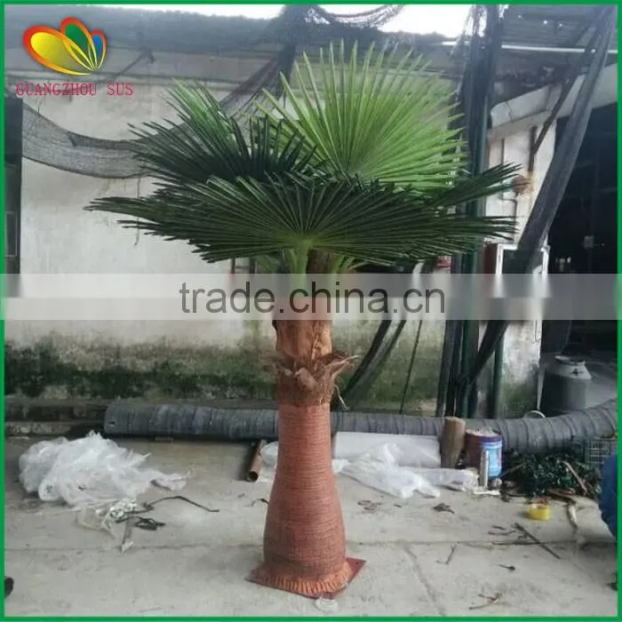 Factory price artificial palm tree decorative tree artificial fan palm tree