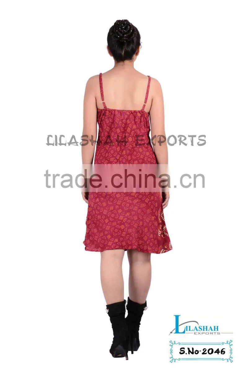 Rayon mandala dress Rayon Casual Dresses NEW Womens Sleeveless Solid Beach Tank Dress Sundress