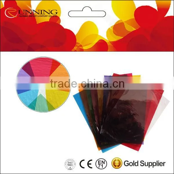 colorful cellophane paper for candy packing