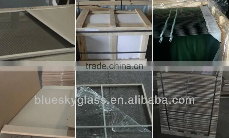 High quality tempered glass shower partition for wholesale