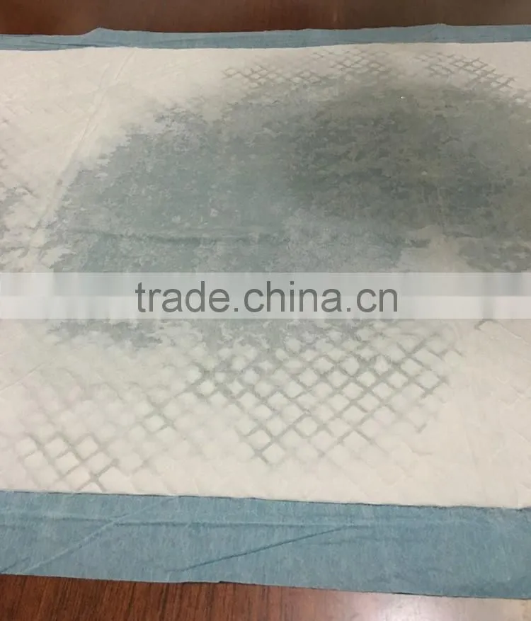 Hospital bed sheet, incontinent pad, disposable nonwoven bed sheet