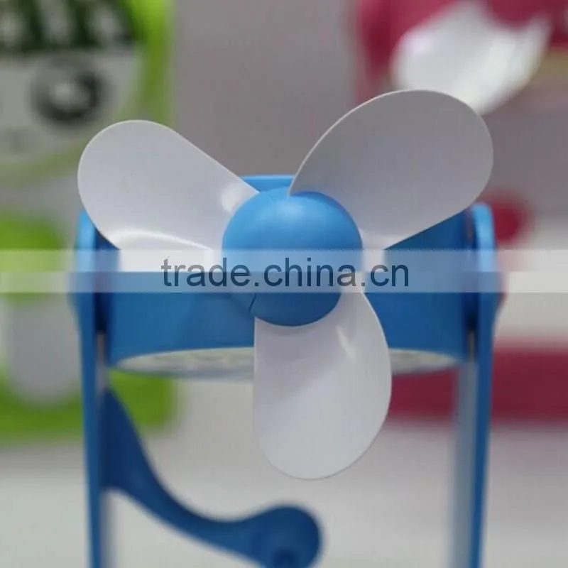 2016 new design multifunctional usb fan little fruit fan, led light fan Children gift 5V usb fan