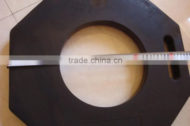 1100mm reflective post clear plastic fence