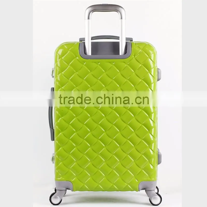 Green Arabesquitic Eminent Luggage Polycarbonate Trolley Luggage