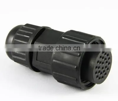 large 24 pin electric bulkhead waterproof connector