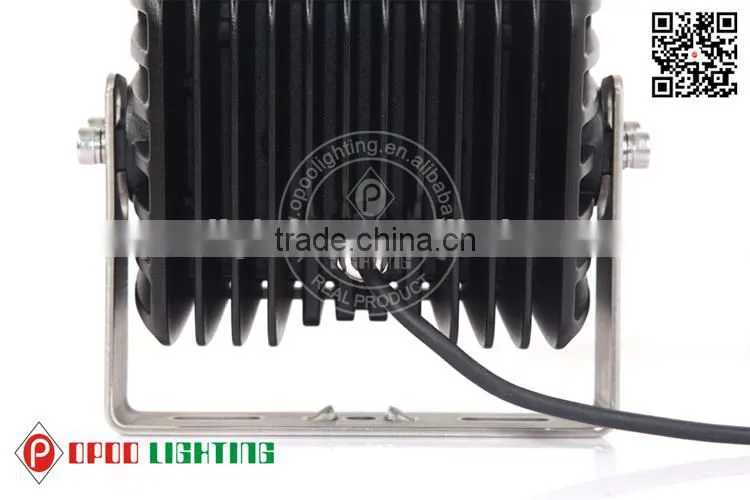 Top sale square 6 inch 100w led work light for suv atv jeep