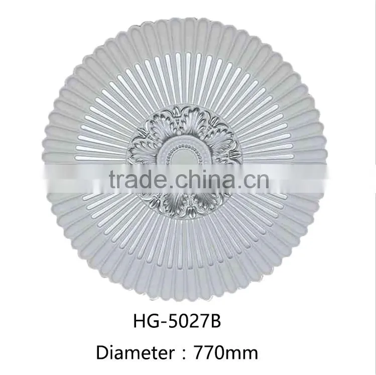 Easy to install high quality factory price pu lamp holder/pu foam ceiling moulding/medallion