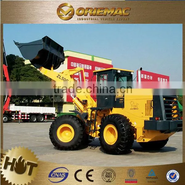 Popular brand mini wheel loader ZL50G with famous engine
