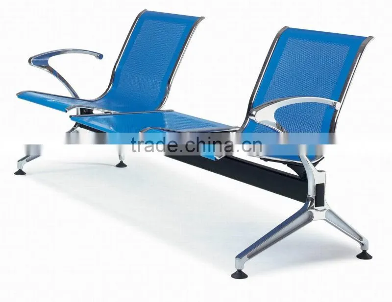 iron/aluminium alloy chair for airport,public place,office,waiting room,meeting room Model P-51