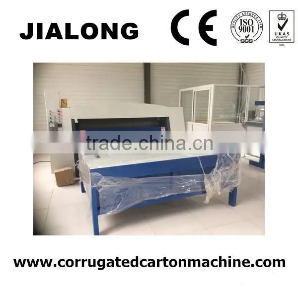 Semi-automatic flexo ink printer rotary die cutter machine/corrugated carton box making price