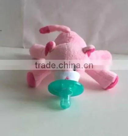 Pacifier With Plush Toy / Plush Pacifier / Plush Toy Pacifier/Plush Animal Baby Pacifier Toy