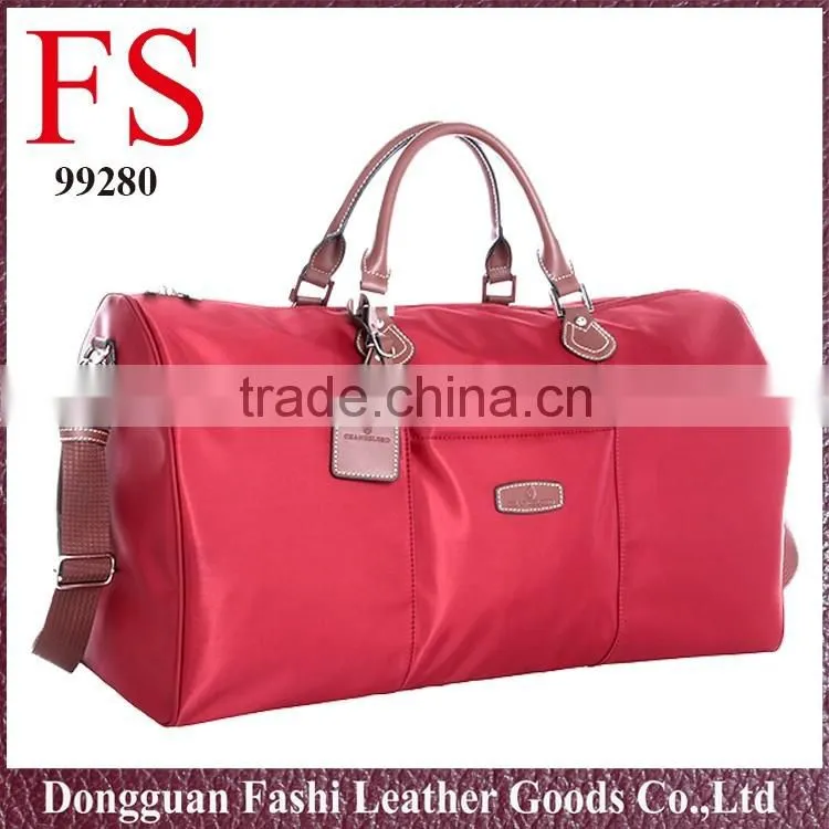 ladies nylon high quality travel bag brand big bag