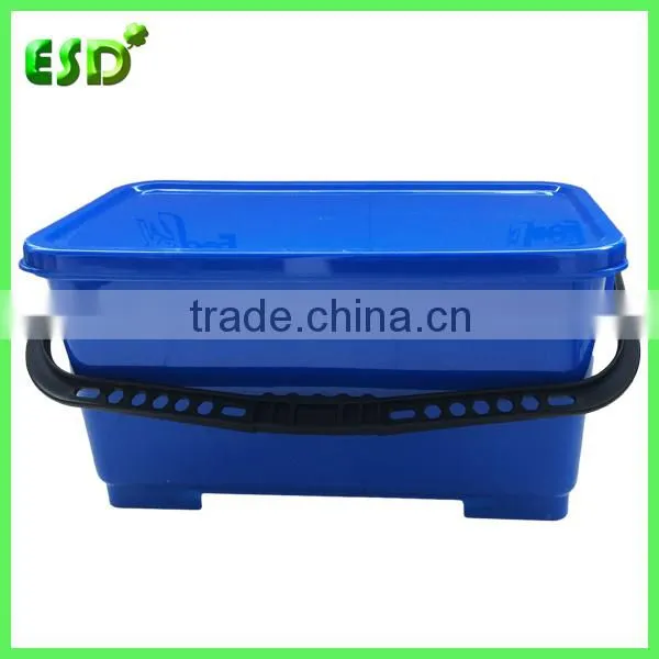 New Design 11GAL Plastic Mop Bucket With Wheels