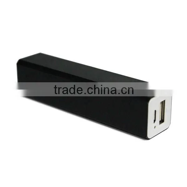 2600 Mah Portable Power Supply Square Power Bank