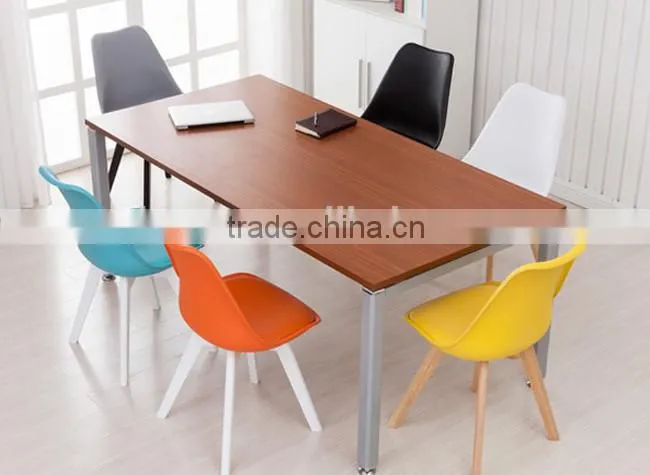 2015 new style modern indoor&outdoor modern office furniture cheap chair colored plastic chair