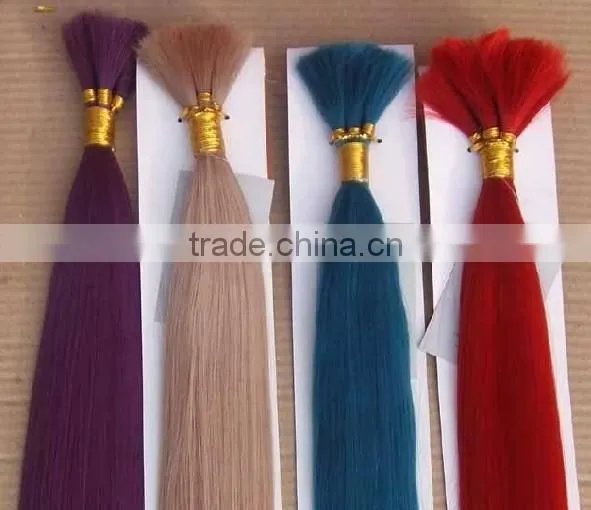 2013 factory price bulk hair extension