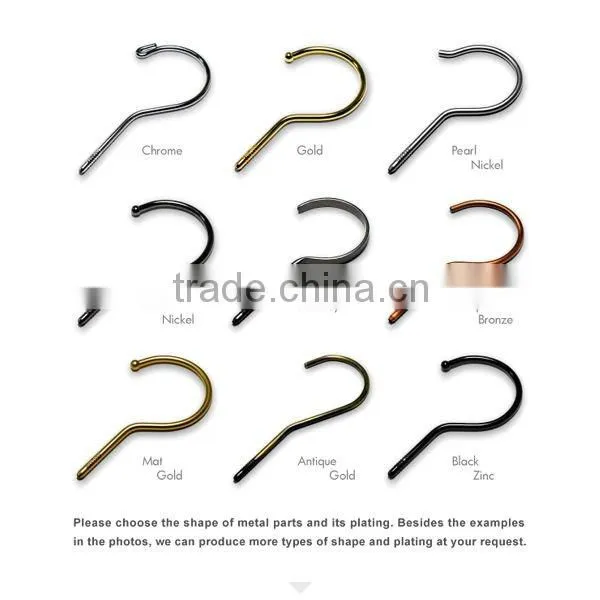 Plastic Hanger in Clear Peach Color for Bathroom Accessory