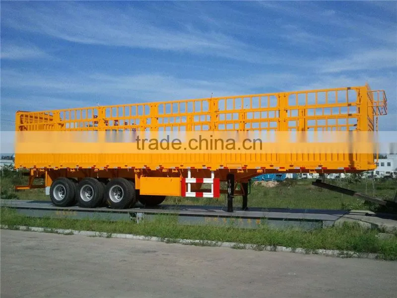 Hot Selling 60Ton Fence Trailer /Cargo Truck Trailer