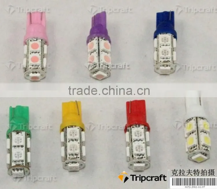 T10 194 168 W5W 5050 9 SMD 9 LED High Power LED Lights, Led Signal Bulbs Led License Plate Lamp,led light smd 5050