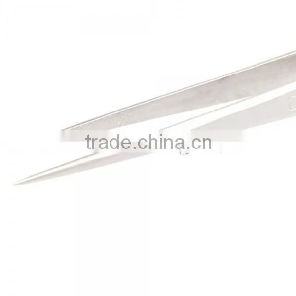 BEST-F1 202 High Rigidity Stainless Steel Eyelash Tweezers Jewelry Tweezers