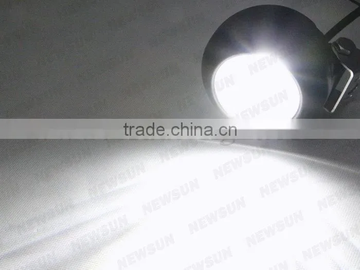 Stainless Steel LED Work Light,15W 60/15 Degree Led Work Light, LED Driving Light For Tractor Forklift Off-road ATV Excavat