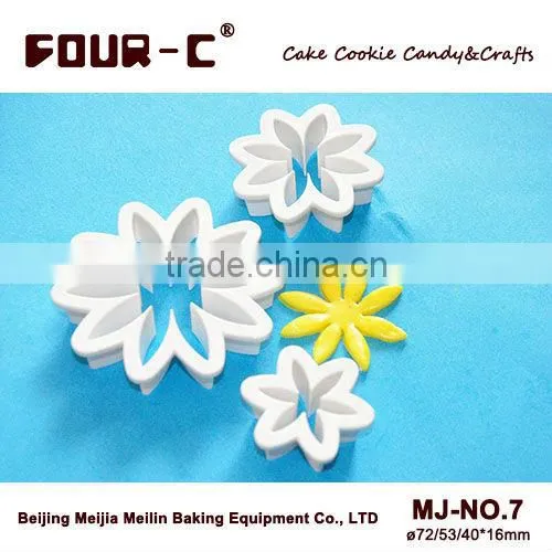 Fondant cake cutter,cake decorating plastic cutter
