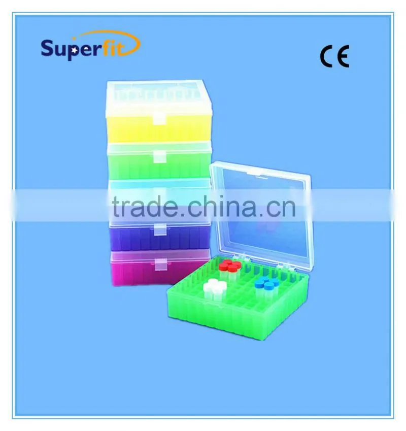 Freezing tube box