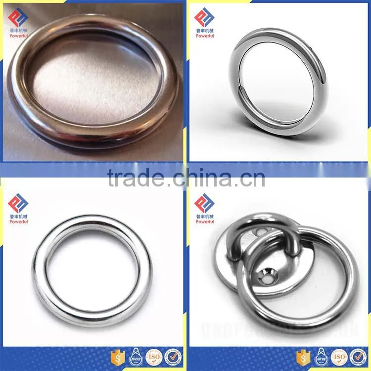 stainless steel ansi 304 argon-arc welded O ring