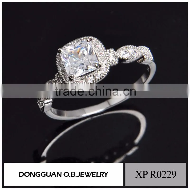 Multicolor gold new model wedding ring /handmade white gold ring designs jewelry