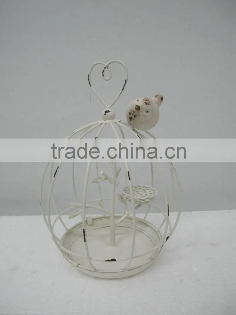 decorative metal bird cage for wedding birdcage