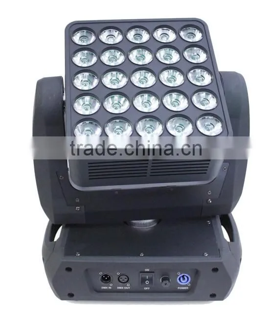 25x12w Cree Led RGBW 4in1 Led moving head light