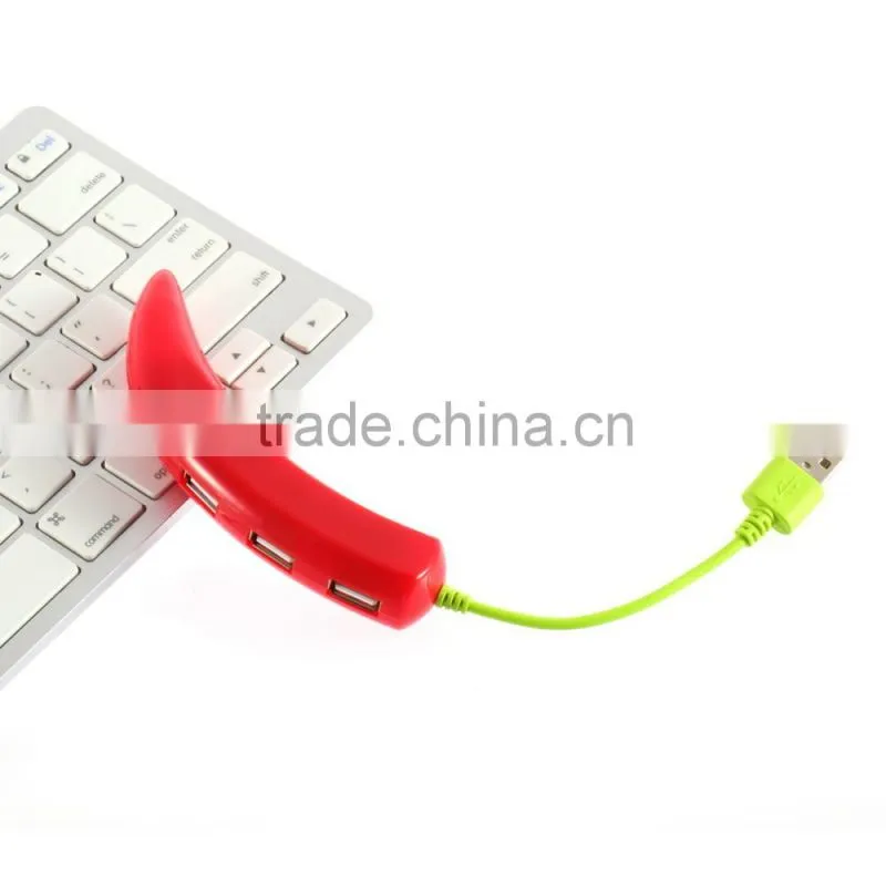 4port USB HUB High Speed USB Hub 2.0 Black USB Port 1 to 4 Port for computer desktop wholesale