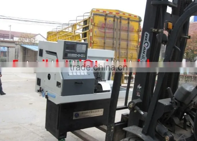 CK0625 horizontal mini cnc lathe machine with line tool