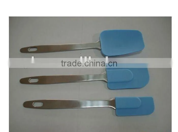 Silicone spatula with stainless steel handles YHR-SSP003
