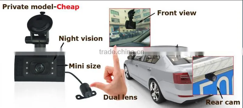 Factory supply hot selling hd night vision rear manual car camera